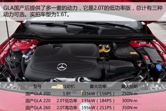 北京奔馳GLA 200時尚型實拍